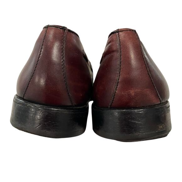 Finsbury Classic Goodyear Welted Men 11.5 Shoes Brown Tassel Loafers Slipon READ - Picture 5 of 13